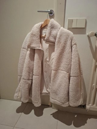 Chaqueta de Borreguito Beige