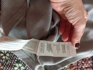 Camiseta Hollister Gris Manga Larga