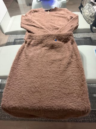 Conjunto Denny Rose Chaqueta y Falda Marrón