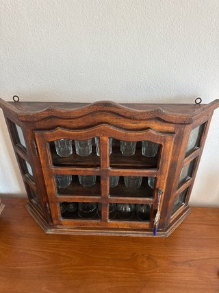 Mueble Bar de Madera Rústico