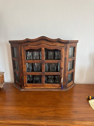 Mueble Bar de Madera Rústico