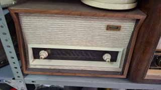 Radio de válvulas vintage