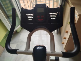 Bicicleta Spinning Blanca