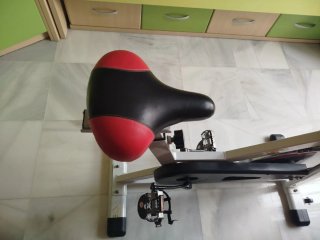 Bicicleta Spinning Blanca