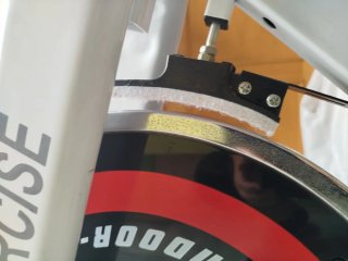 Bicicleta Spinning Blanca