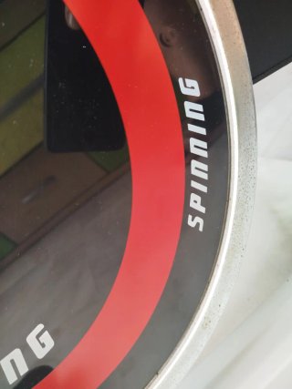 Bicicleta Spinning Blanca