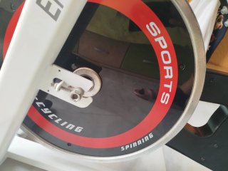 Bicicleta Spinning Blanca