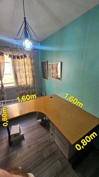 Mesa de escritorio / despacho esquinera en L