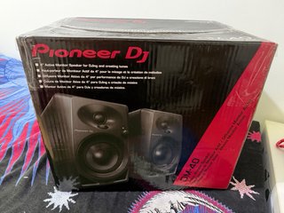 Controladora Pioneer DDJ-400 y Altavoces DM-40