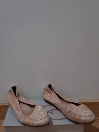 Bailarinas Beige con Textura