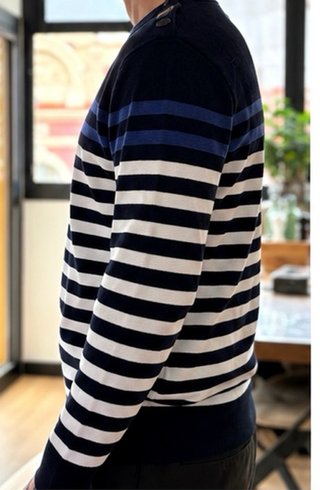 Jersey SPORT The Kooples Talla L Rayas