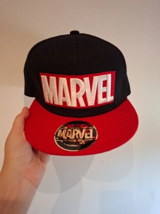 Gorra Marvel Cómics Negra y Roja