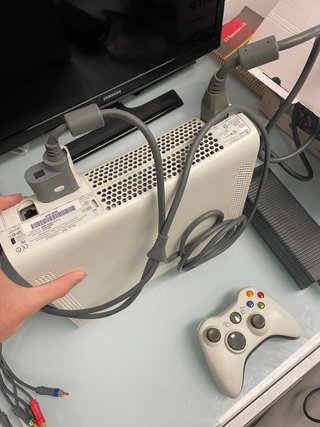 Xbox 360 Blanca con Mando