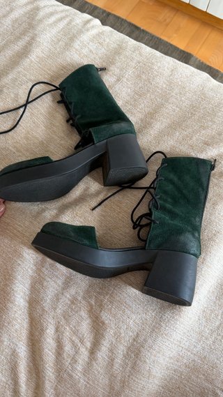 Sandalias Sintezía Verde/Negro