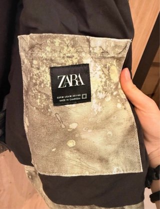 Conjunto Zara Hombre Verde Estampado