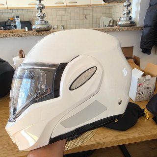 Casco moto modular scorpion