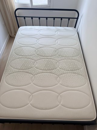 Colchón pikolin 140x200 y somier ikea