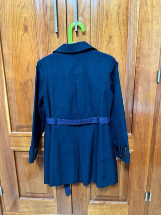 Gabardina Azul Marino para Niña