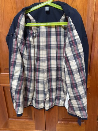 Gabardina Azul Marino para Niña