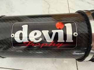 Escape Devil Trophy Carbono Yamaha R6 03-05