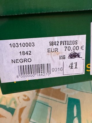 Zapatos Pitillos Negros Talla 41 nuevos Piel