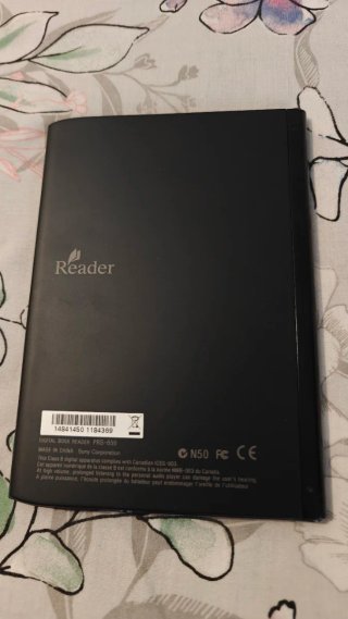 Lector Ebook Sony Negro con Lápiz