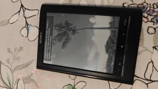 Lector Ebook Sony Negro con Lápiz