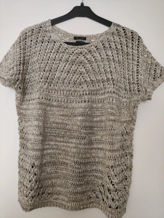 Jersey Massimo Dutti Talla Única Beige