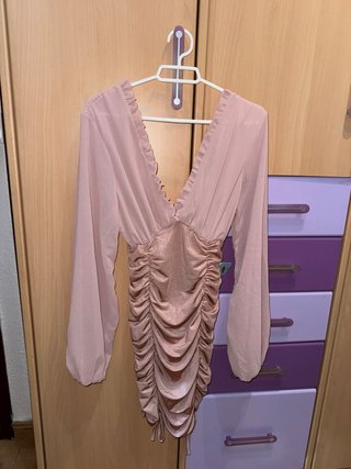 Vestido rosa fiesta