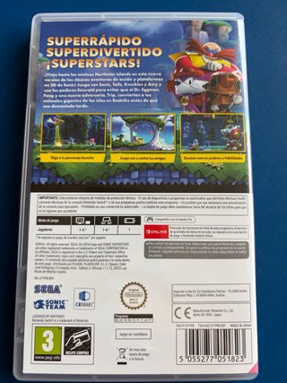 Sonic Superstars Nintendo Switch