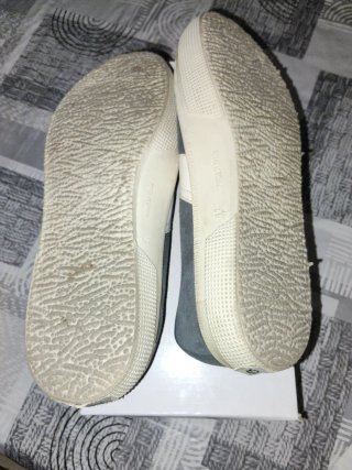 Botines Mango Hombre Azul y Blanco Talla 41