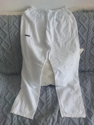 Pantalón de Algodón Blanco
