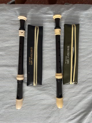 2 Flautas Alto Barrocas Zeon Bressan