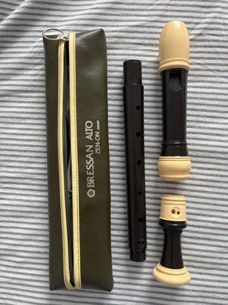 2 Flautas Alto Barrocas Zeon Bressan