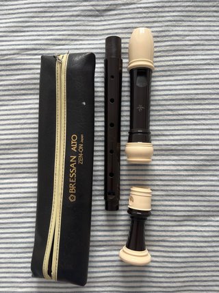 2 Flautas Alto Barrocas Zeon Bressan