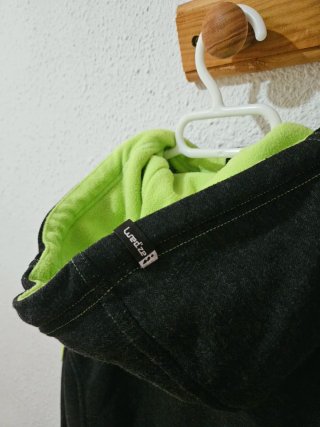 Chaqueta polar con cremallera