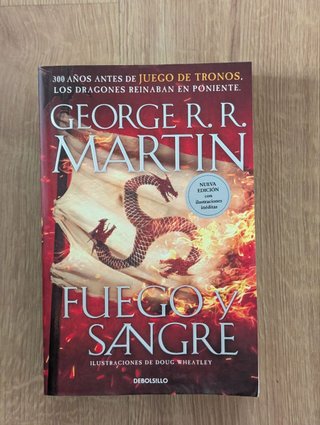 Libro Fuego y Sangre (Juego de Tronos)