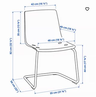 Mesa IKEA Glivarp y 6 Sillas Tobias
