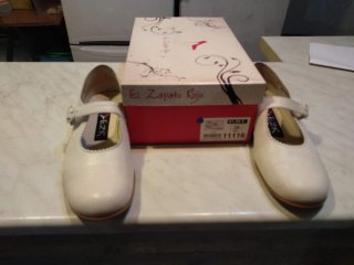 Manoletinas Niña El Zapato Rojo Talla 39