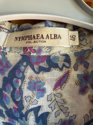 Blusa Nymphéa Alba Estampada Talla M