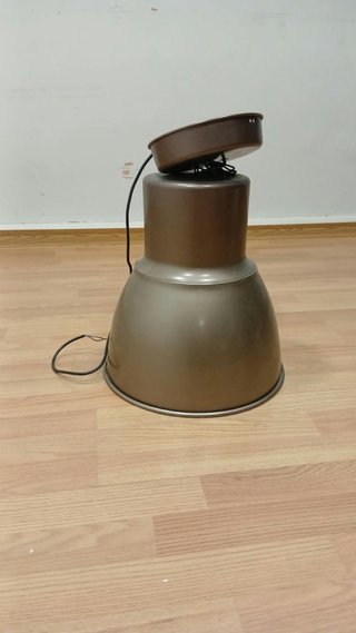 2 Lámpara de Techo Metálica Marrón 15€ cada una