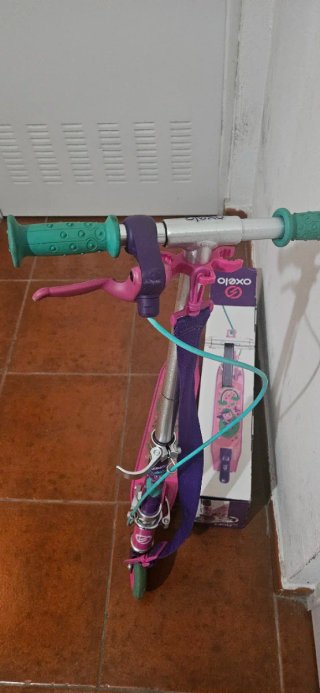 Patinete Oxelo play 5 manual rosa