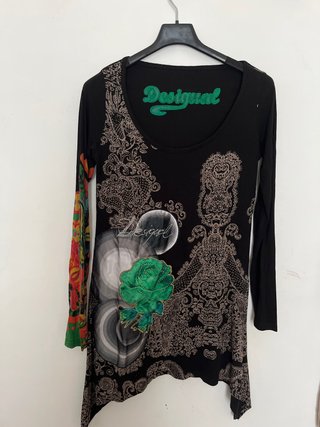 Vestido-Jersey largo Desigual