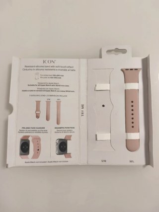 Correa Silicona Rosa para Apple Watch