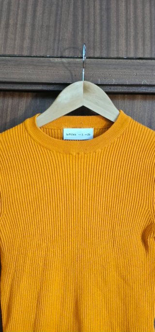 Jersey de punto naranja Lefties