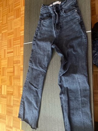 Pantalón vaquero negro Mango Talla 32