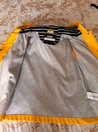 Chubasquero niño/a amarillo Talla 98/104