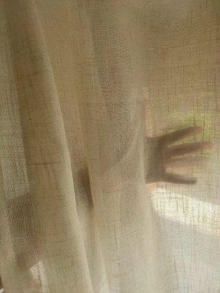 Cortinas Efecto Lino grueso 260x140 riel cinta
