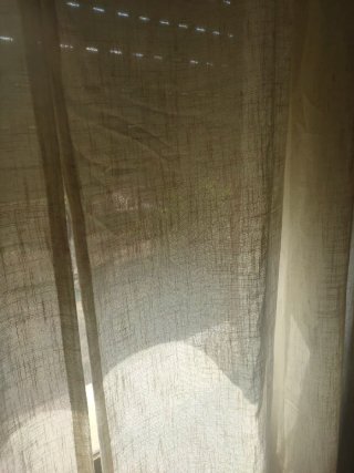 Cortinas Efecto Lino grueso 260x140 riel cinta