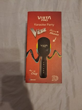 Vista Pro Karaoke Party La Voz Micro + Altavoz
